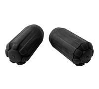BLACK DIAMOND Z-pole Pole Tip Protectors - Unisex - Negro - talla única- modelo 2026