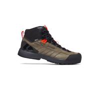 Black Diamond - Zapatillas de senderismo Hombre - Mission Leather Mid Men's Wp Walnuts/Octane de Cuero - Talla 11,5 US - Caqui Caqui 11.5 US
