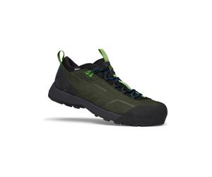Black Diamond - Zapatillas de senderismo Hombre - M's Mission Leather Low Wp Cypress/Black - Talla 46,5 - Caqui Caqui 46.5