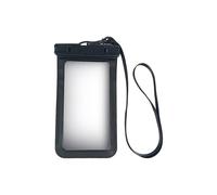 (Black) Diving Case Transparent Phone Dry Bag for Swiming Beach Surfing Camping Hiking