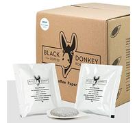 Black Donkey Coffee Roasters - 50 Cápsulas de Café Unidosis Sistema ESE 44 (DESCAFEINADO)