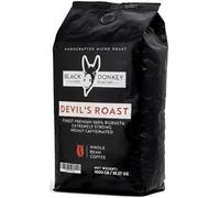 Black Donkey - DEVIL'S ROAST | 1KG Café Natural En Grano Extremadamente Fuerte | Espresso Altamente Cafeinado