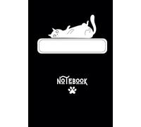 Black Dot Grid Journal for Writing with Elegant White Cat Cover: Perfect Gift for Cat Lovers | 60 Dotted Pages for Notes, Doodles, Bullet Planning, Sketching, and Writing