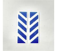 Black Doves Graphics - 2pcs Adhesivos Reflectantes para Bolsas Laterales compatibles con/sustituto de GIVI Trekker Outback 37L y 48L (Blue)