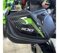 Black Doves Graphics - Adhesivo 3D resinado protección compatible con Kawasaki Versys 1100 SE 2026 (GN1) | Made in Italy (protector de paramanos)