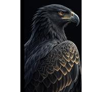 Black Eagle Journal: Hardcover Ruled Notebook for Leadership and Vision: A Premium Hardcover Tribute to Leadership, Wisdom, and Unyielding Resilience - Embrace the Visionary Within