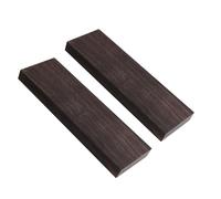 Black Ebony Lumber - Wood Blank DIY, Material Music | Instruments Tools Timber Handle Plate Accessory, 4.7x1.57x0.39 Inch Hardware Component for Crafting