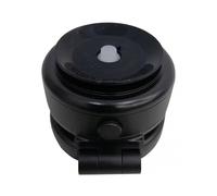(Black) Electric Vacuum Magnetic Car Phone Mount Handsfree Anti Fall Phone Stand for Navigation Driving