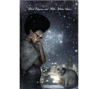 Black Elegance in White Winter Snow Journal for Black Women, Teens, and Black Girls: Glossy ~ InkJoy 77 ~ 3 Page Pattern ~ 77 Pages of Pages of Color ~ Wide Ruled