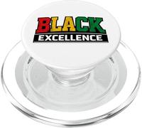 Black Excellence Empowerment Colores panafricanos PopSockets PopGrip para MagSafe