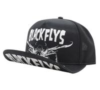 Black Flys Flyzig Flip-Bill Trucker Negro, Backyard Homie Flip-bill Trucker Negro, talla única