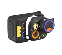 (Black) for AMagisn Colorful Silicone Protective Case forInsta360 Go Ultra Action Camera