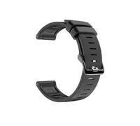 (Black) For Polar Grit X Band Adjustable Bracelet Sport Silicone Smart Watch Band Strap