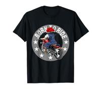Black Forest Biker Lady Schwarzwald - Motocicleta Camiseta