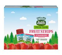 Black Forest Stretch Island - Tiras de frutas, fresa, tiras de 0.5 onzas (paquete de 30)