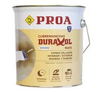 FONDO MATE APAREJO SINTÉTICO. Blanco. 4 L. Imprimación para madera y cubremanchas para paredes.