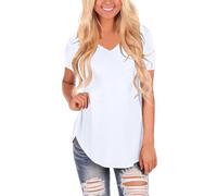 Black Friday Mujer Camisetas Mujer Manga Francesa Blusas De Gasa Tallas Grandes Blancas Verano Fiesta Blusa Navidad Larga Camiseta Estampada Camisas Corta Algodon Bonitas Primavera Elegantes
