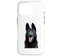 Black German Shepherd Shirt Shepard Tshirt Dog Mom Dad Love Carcasa para iPhone 16 Pro