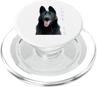 Black German Shepherd Shirt Shepard Tshirt Dog Mom Dad Love PopSockets PopGrip para MagSafe