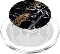 BLACK & GILT ONYX PopSockets PopGrip para MagSafe