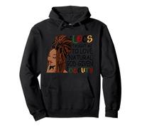 Black Girl Locs me enseñó a amar la Belleza Natural dada por Dios Sudadera con Capucha