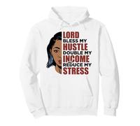 Black Girl Magic Melanin Poppin Girl Power Mujeres Mujeres Niñas Sudadera con Capucha