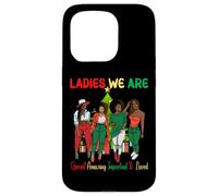Black Girl Melanin Christmas Ugly Christmas Sweater Ladies We Are Carcasa para iPhone 15 Pro