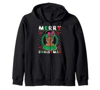 Black Girl Melanin Christmas Ugly Xmas Sweater Girls Pijama Sudadera con Capucha