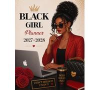 Black Girl Planner 2027-2028: Two Year Personal Organizer for women from January 2027 to December 2028 with Goal Planning Section, Budget Tracking, Monthly Schedules