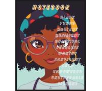Black Girl Writing Notebook for African American Women: 8.5" x 11", 120 Pages Notebook Size, 120 pages Blank Wide Ruled Line, Perfect for Empowered Women and Teens