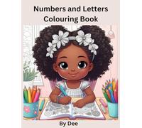 Black girls 123 and ABC Colouring Book
