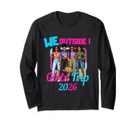 Black Girls Trip 2026 We Outside Afro Girls Vacation Squad Manga Larga