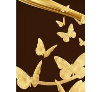 Black Gold a Premium Hardcover Notebook: 365 pages,lined 8.5x11"