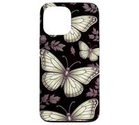 Black Gothic Dark Butterfly Goth Purple Yellow Butterflies Carcasa para iPhone 13 Pro MAX