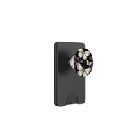 Black Gothic Dark Butterfly Goth Purple Yellow Butterflies PopSockets PopWallet para MagSafe