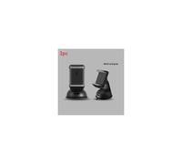 (Black Gray)Soporte de montaje para coche con ventosa de gel PU rotación de 360 grados para uso tablero de instrumentos