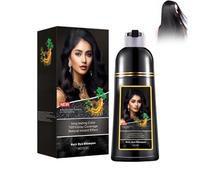 Black Hair Dye Shampoo 3 In 1, Black Instant Dye Shampoo, Hair Coloring Hair Color Natural And Lasting Hair Dye For Men And Women