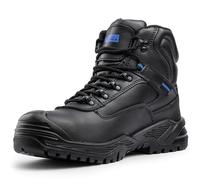 BLACK HAMMER Botas de Trabajo para Hombre - Bota con Protección Antideslizante para la Seguridad en el Trabajo 6600 (44 EU)