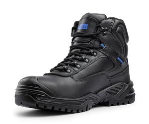 BLACK HAMMER Botas de Trabajo para Hombre - Bota con Protección Antideslizante para la Seguridad en el Trabajo 6600 (41 EU)