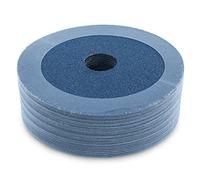 Black Hawk Circonita Resina Cable de cartucho de molienda discos de lijado, grano 60, 4.5 "x 7/8-inch agujero, pack de 25