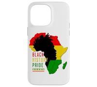 Black History Afro American Pride Male Retro Vintage Carcasa para iPhone 14 Pro MAX