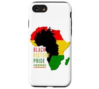 Black History Afro American Pride Male Retro Vintage Carcasa para iPhone SE (2020) / 7/8