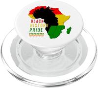 Black History Afro American Pride Male Retro Vintage PopSockets PopGrip para MagSafe