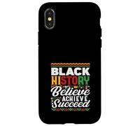Black History Believe Lograr el Éxito Carcasa para iPhone X/XS