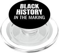 Black History in The Making Bold Statement tee PopSockets PopGrip para MagSafe