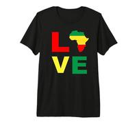 Black History Juneteenth África Amor Hombres Mujeres Niños Niñas Camiseta Premium