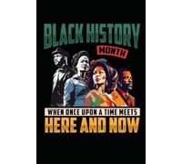 Black History Month, African American Black History Pride: Lined Journal Notebook, 120 Pages, 6x9 inch: Journaling, Note Taking, Work, School, Writing, To-Do Lists and Gifting