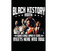 Black History Month, African American Black History Pride: Lined Journal Notebook, 120 Pages, 6x9 inch: Journaling, Note Taking, Work, School, Writing, To-Do Lists and Gifting