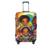 Black History Month - Funda elástica para equipaje de viaje, protector de maleta, funda de equipaje con impresión antiarañazos, Black, XL