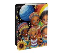 Black History Month - Funda para pasaporte con estampado de Mes de la Historia Negra, funda organizadora para pasaporte de viaje para hombres y mujeres, 6.5 pulgadas, Black, Talla única